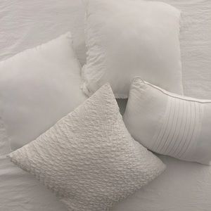 Assorted decorative bed pillows - DKNY